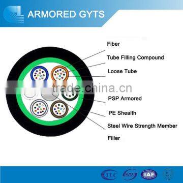 GYTS/GYTA Aerial or Duct Fiber Optic Cable for outdoor use