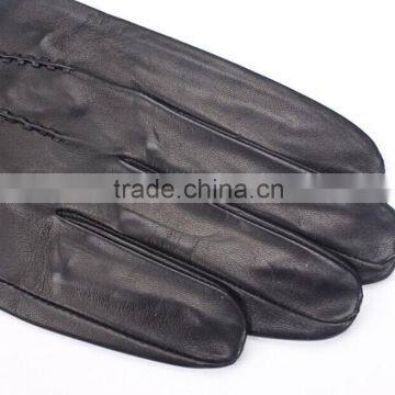 Men Thinsulate Leather Gloves Soft Fleece Lined Winter Warm Gloves photo-4