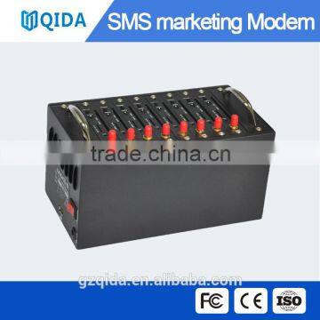 8 ports wireless 3g modem sim activation modem pool