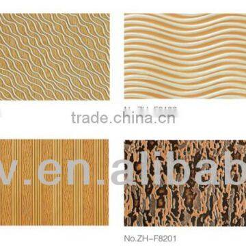 2014 new 3d decorative wall panels 3d texture wall panel fire resistant decorative wall panel