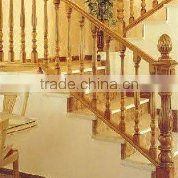 wood stairs handrail and stair parts