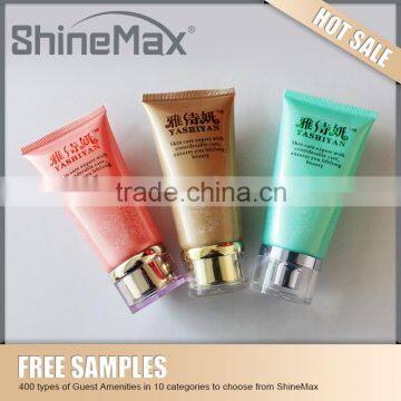 Luxury Hotel Branded Cosmetic Tubes Packaging With Matting Surface