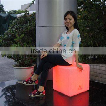 GuangDong LED cube light color changing outdoor IP44 led light cube for sale