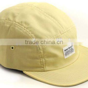 China supplier plain wholesale custom 5 panel cap