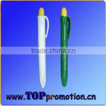 promotional corn plastic ball pen