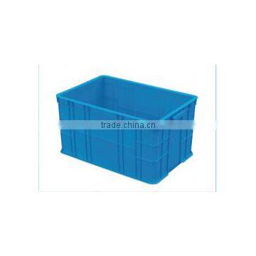 Plastic box solid stackable plastic turnover basket