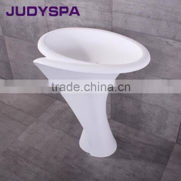 solid stone pedestal washing basin