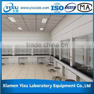 chemical laboratory used laminated wood benches