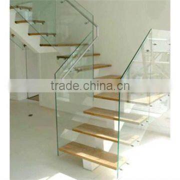 glass stair railing prices