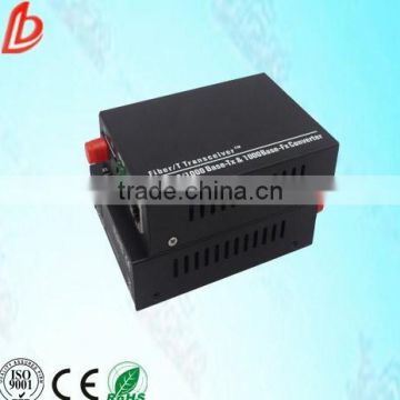 Factory price 10/100/1000M fiber optic media converters