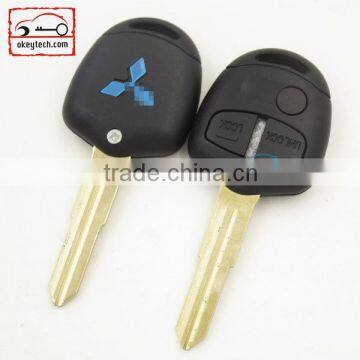 High Quatity Mitsubishi 3 buttons replacement key case right for mitsubishi outlande with chip key shell