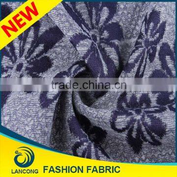 Hot sale Custom High Quality knit quilted fabric jacquard for sweater design