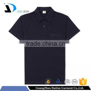 Daijun oem fashion men navy high quality 100 cotton custom promotional polo shirts