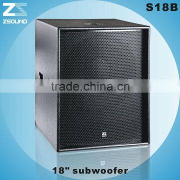 S18B 18 inch sub woofer