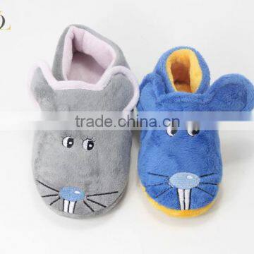 cheap price animal shape cute kids children indoor slipper boots