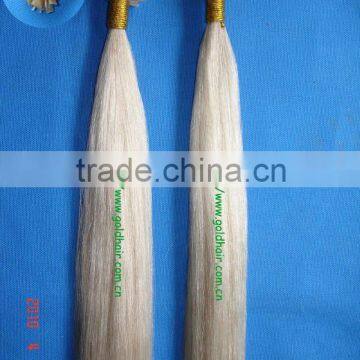 Pre-bonded Human Hair Extensions / Pre-glued / Pre-tipped Hair Extensions / wigs