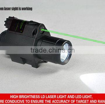 green mlli dot laser sight with LED light