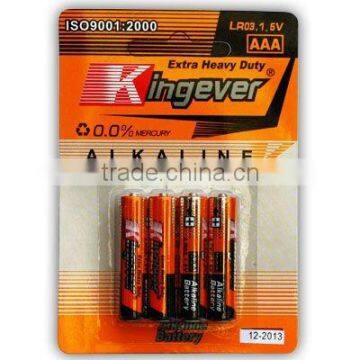 High-quality and competitive price alkaline primary dry battery