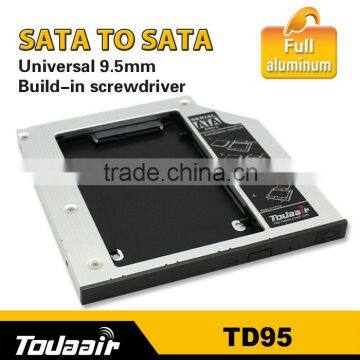 Convenient Todaair laptop HDD Hard Drive Caddy For portable hdd box 2.5