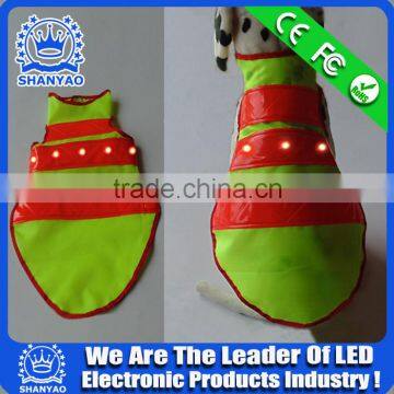 2015 Hot Selling Reflective LED Dog Vest With LED Lights photo-3