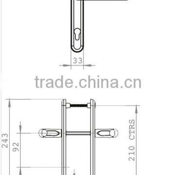 High Quality Stainless Steel Main Door Handle