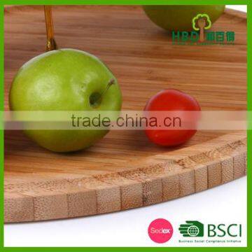 Bamboo Bilayer Lazy Susan
