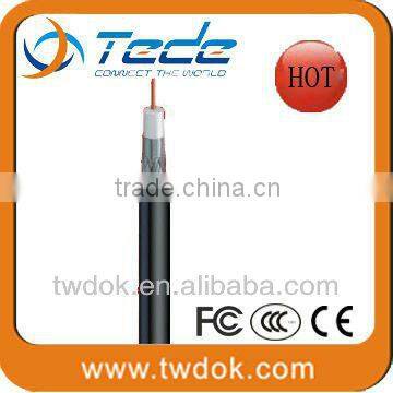 China factory of 100% copper of coaxial cable