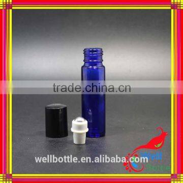 Wholesale 15ml Deodorant Blue Glass Roll on Bottle for Perfume Made in China photo-5