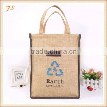 Jute Shopping Bag Long Handle