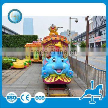 Hot Indoor Play Centre Equipment Electric Track Elephant Train For Sale photo-5