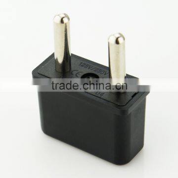 Plug Adapter US, USA, CANADA to EU Europe (110V to 220V) Travel Adapters