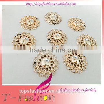 Swimwear metal petal round accessories in new year 2016