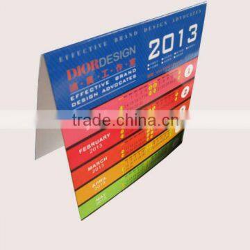 Wholesale English or multilingual desk calendar printing