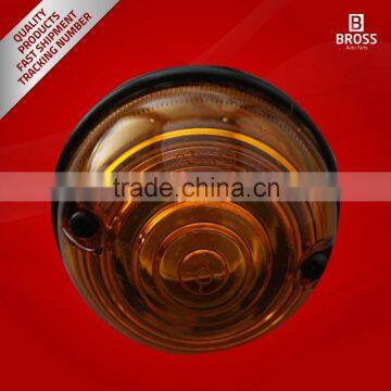 Front Indicator Light Lamp Unit Signal Lamp:AMR6513-LD for Land Rover Defender 90 110 130 TD5 1990-On