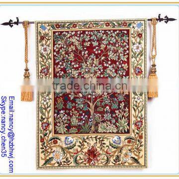 wall led antique tapestry rod