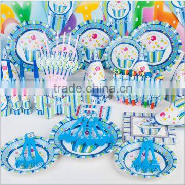 theme birthday party tableware set -dental party supplies