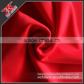 100% polyester Mercerized plain cloth tricot fabric for lining