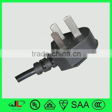 Good price China 3 pin plug,3 cores electrical plug with CCC power cable-1 (4)