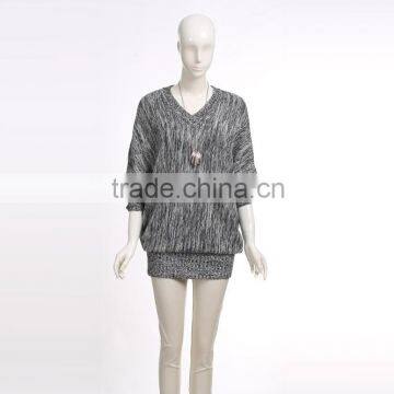 16JWB01 100%bamboo fiber woman long style summer jumper