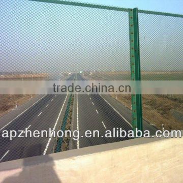 High quality steel plate anti-glare network for highway fence