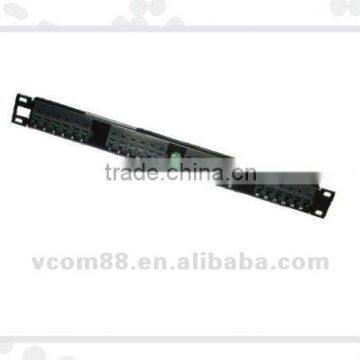 24 Ports CAT 5e UTP 19" 1U Patch Panel