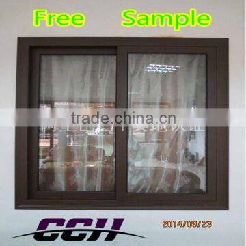 Casement Aluminum Window with Transom made in China