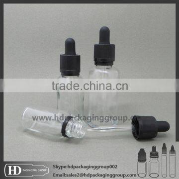 HD GCC certificated wholesale glass dropper bottle for essantial oil