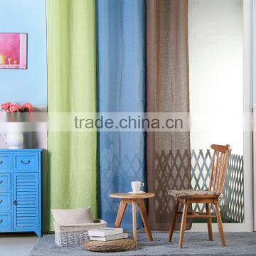 Professional Manufacturer Different Type Rod Pocket Luster Crushed Faux Silk Window Curtain