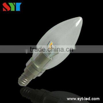 E14 led flicker flame candle light bulbs