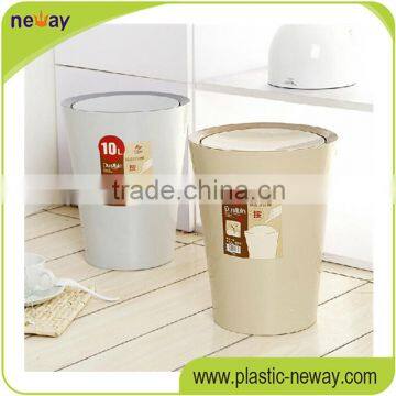 Best selling Unique Eco-friendly 8L PP fancy desktop Stocked elegant trash can