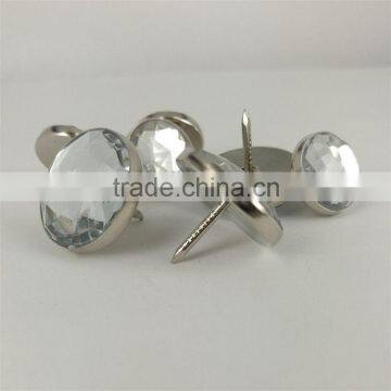 Modern style OEM crystal rhinestone studs for furniture