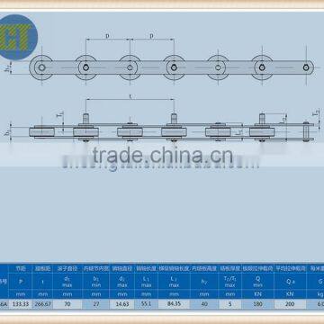 Pitch 133.33 Escalator Step Chain For BLT 9300 9500 SDS SWE