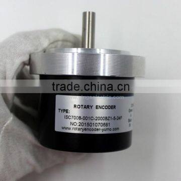 ISC7008 2000ppr Dia 8mm Optical Shaft Rotary Encoder Pulse Price Incremental Rotary Encoder photo-4
