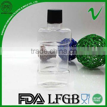 Shenzhen Manufacture Empty Amber Plastic Bottle for Mouthwash Packaging photo-1